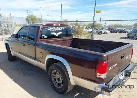 2004 Dodge Dakota Slt z USA, uszkodzony, nr VIN 1D7GL42K94S563690